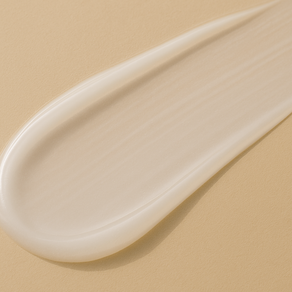 얇고 고르게 퍼진 수분 텍스처 클로즈업 이미지